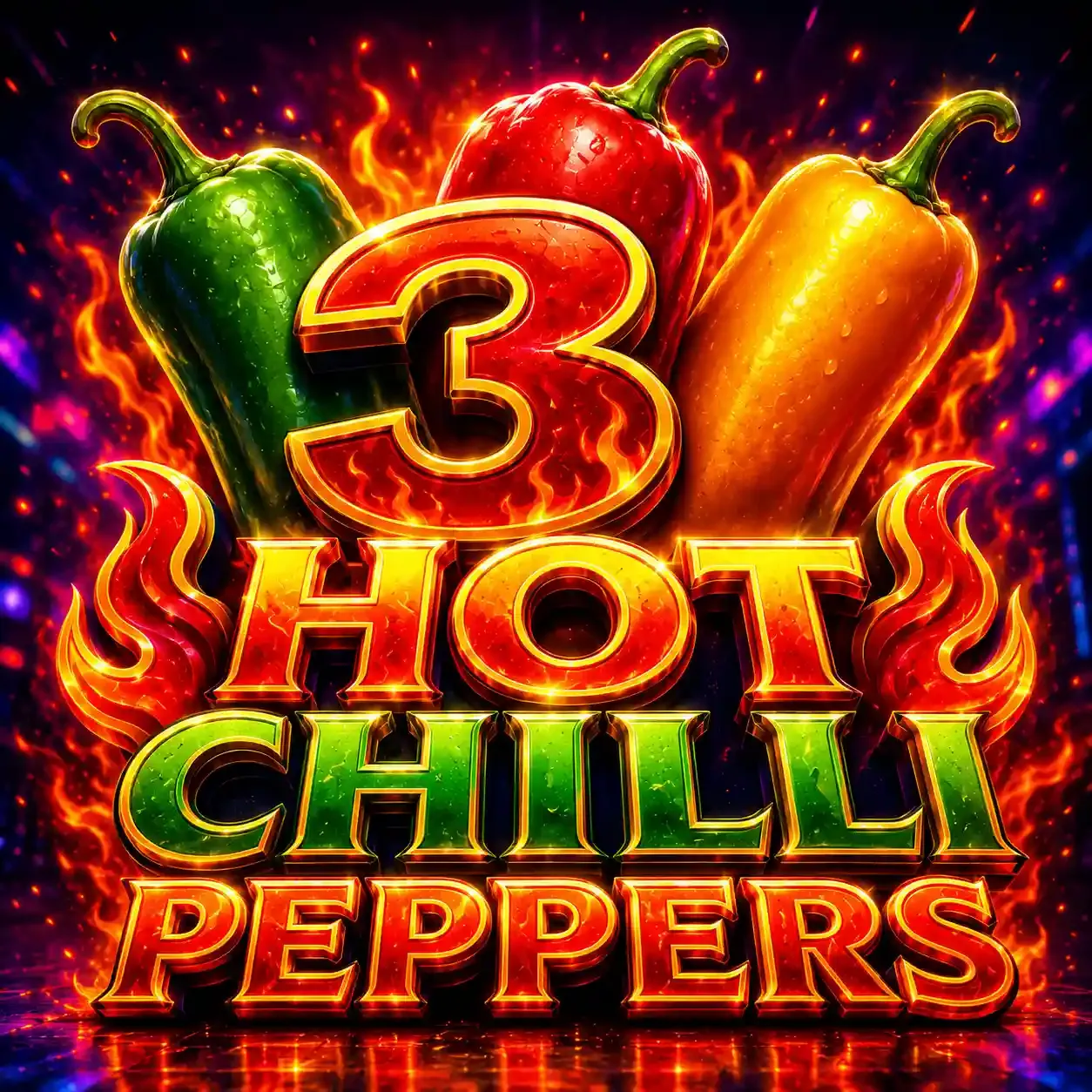 3 Hot Chilli Peppers