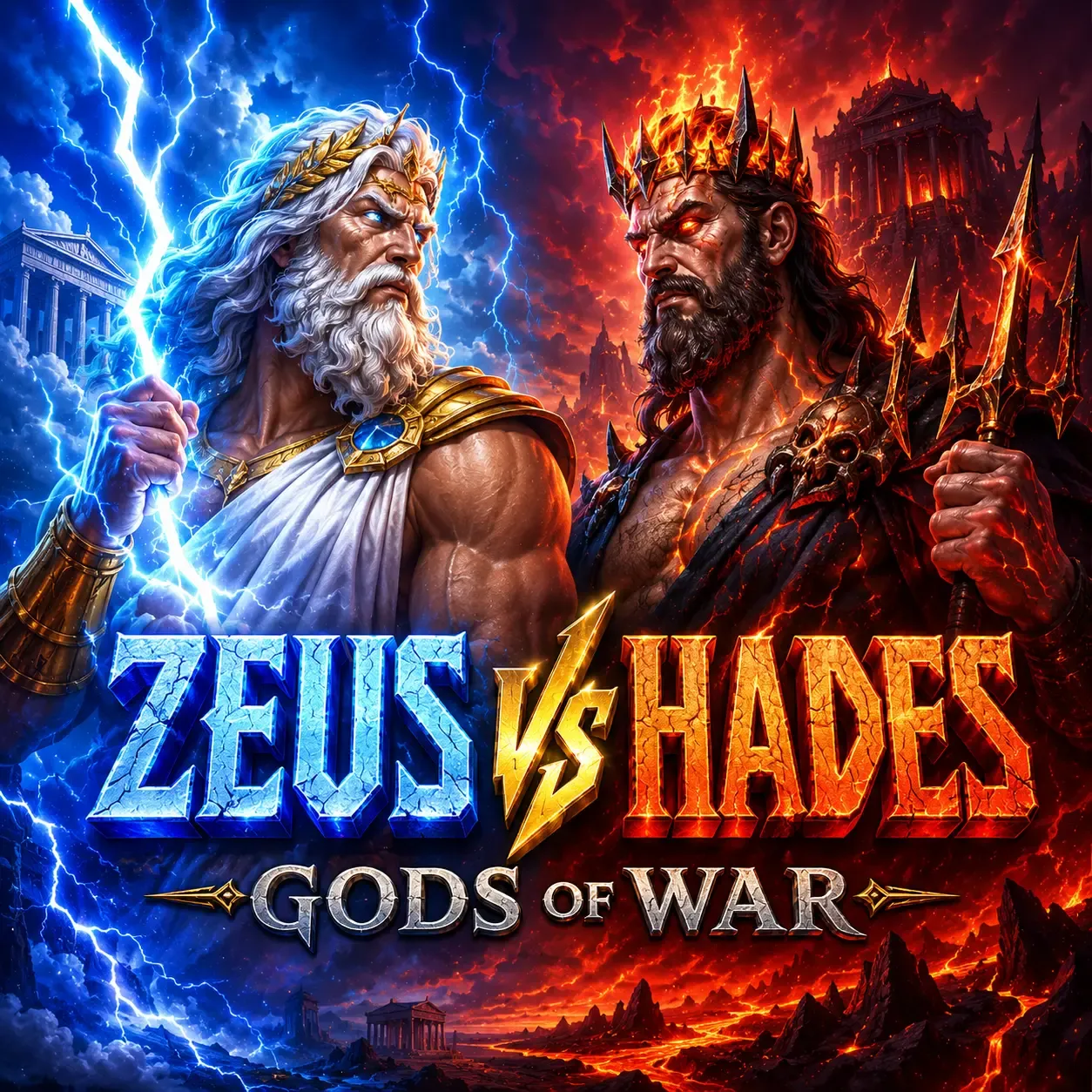 Zeus vs Hades - Gods of War